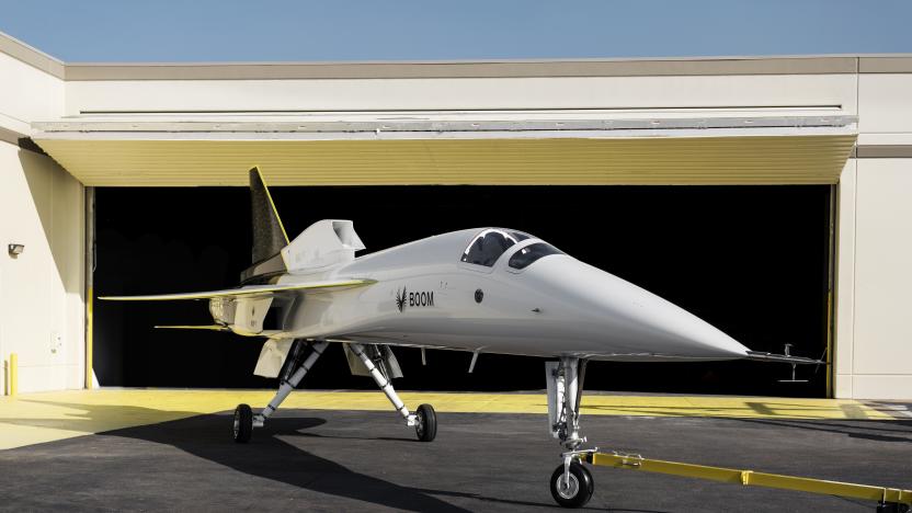 Boom Supersonic XB-1 supersonic demonstrator plane.