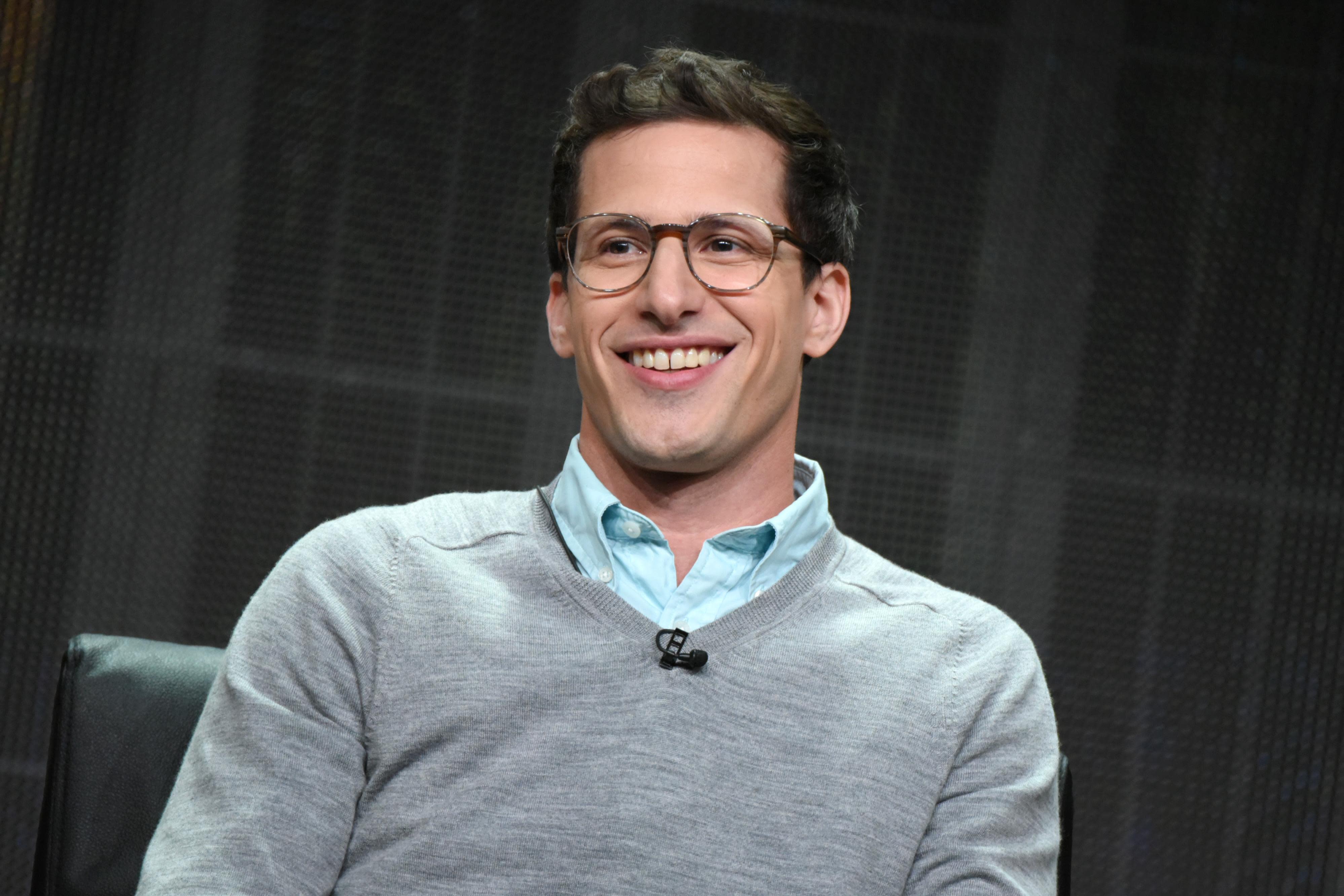 Emmy Host Andy Samberg Gets Ready to Drop the Mic in New Poster