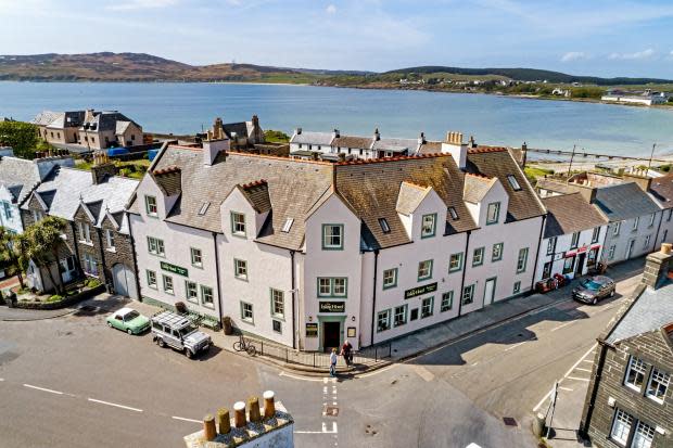 Hotel on island famous for its Scotch whisky put up for sale