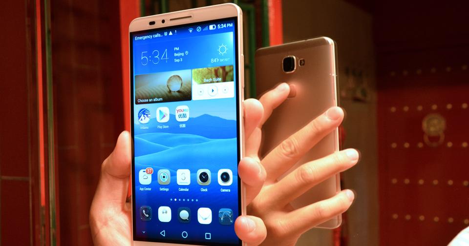 Huawei's new gets an iPhone 5s-like fingerprint reader | Engadget