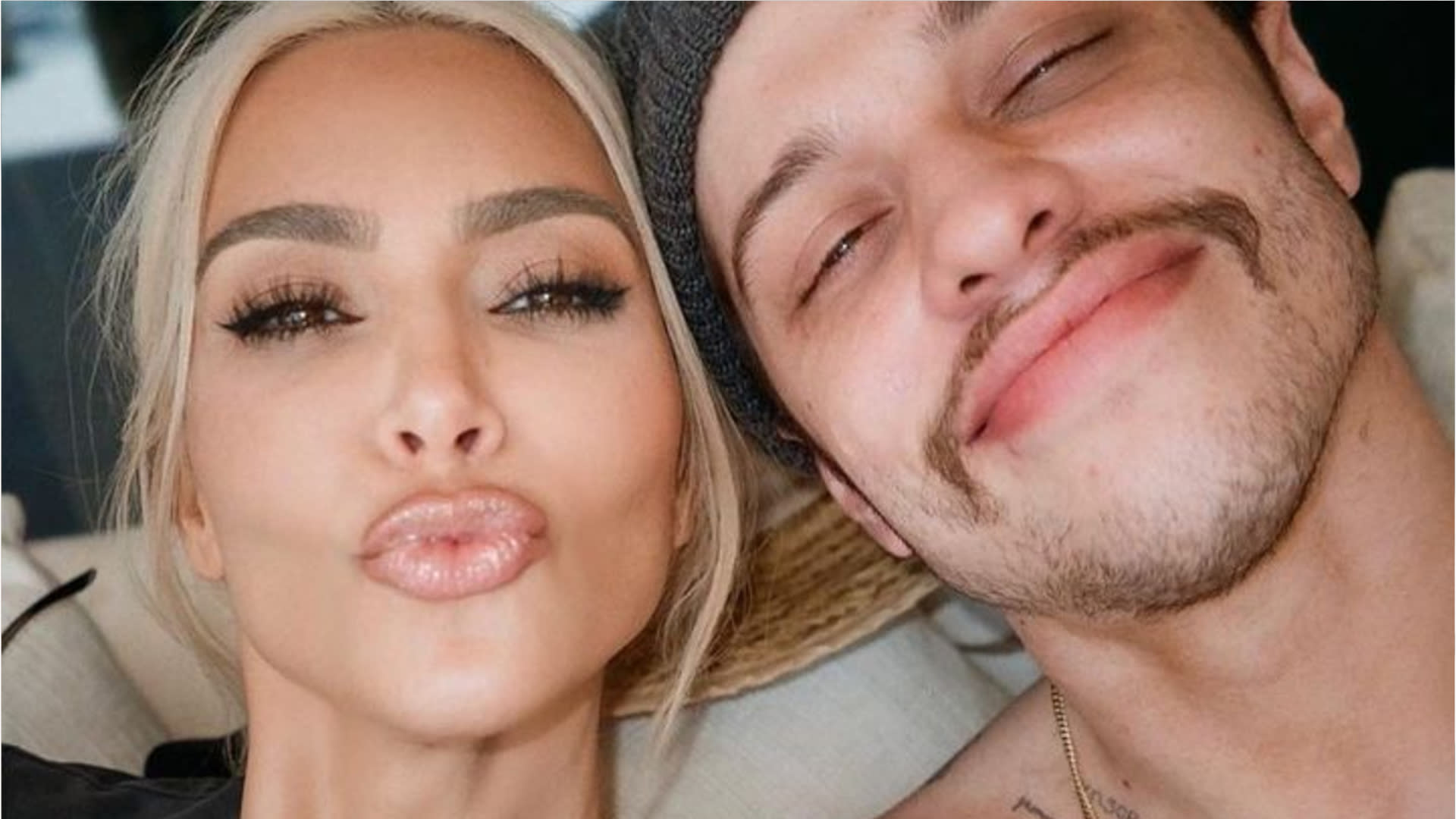 Is Kim Kardashian Sending A Sexy Message After First Pics Of Pete Davidson  & Emily Ratajkowski Drop?? - Perez Hilton