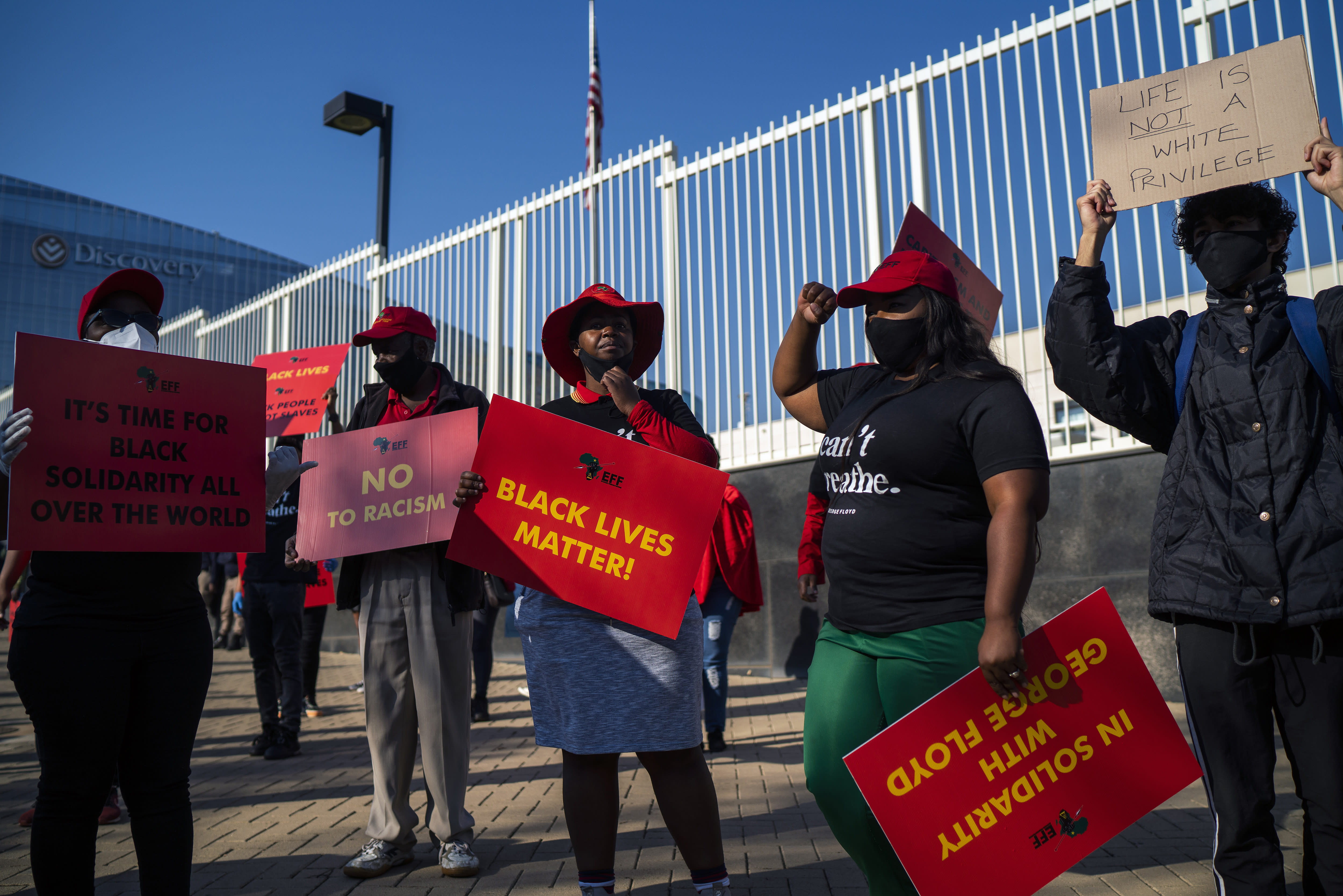 South Africa, Kenya protest cop brutality in US and at home