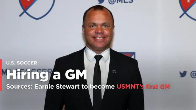 Sources: U.S. Soccer is finalizing a deal with Earnie Stewart to become USMNT's first GM