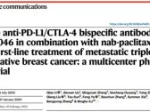 The Results of Phase II Clinical Study of KN046 in Combination with Nab-paclitaxel in TNBC were Published in Nature Communications