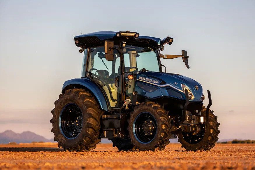 Self-driving electric tractor promises eco-friendly, hands-off farming