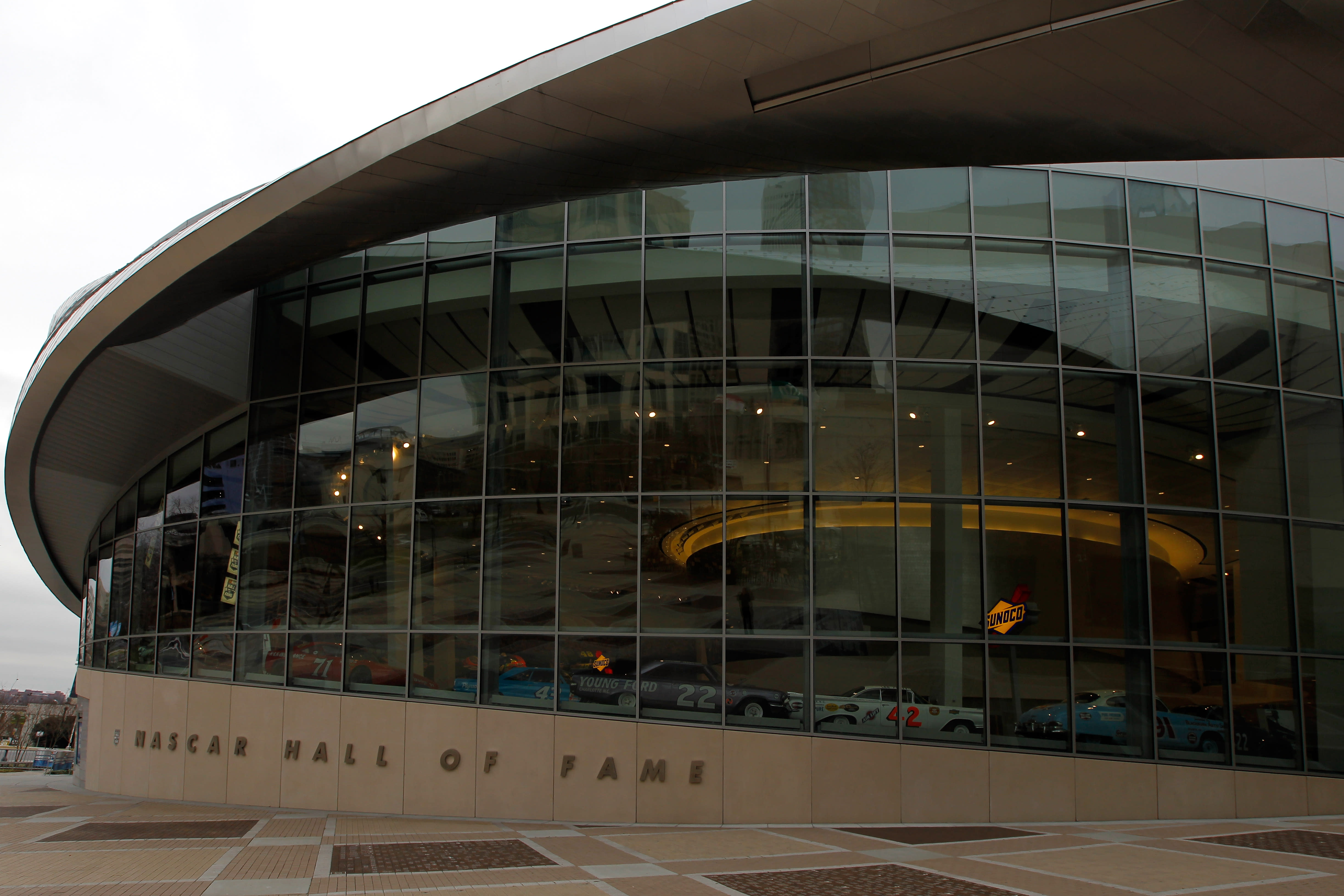 Hundreds of birds fly into NASCAR Hall of Fame building