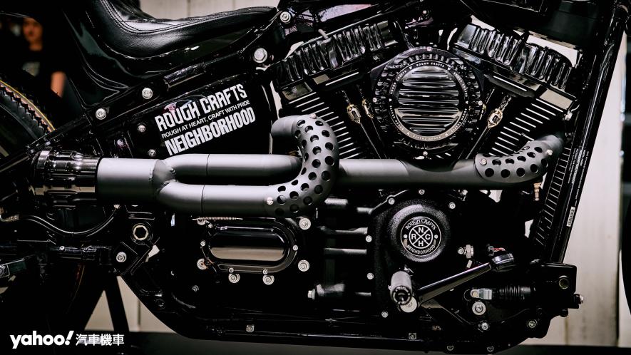 Harley-Davidson Milwaukee-eight引擎一向是手工改裝車的重點發揮處。 - 4