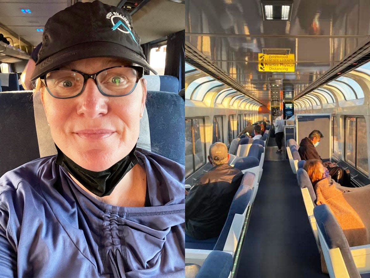 I spent 8 hours on Amtrak's Texas Eagle for $47, and it felt like flying busines..