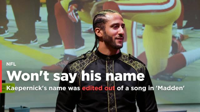 EA Sports edited Colin Kaepernick's name out of a song in 'Madden 19'