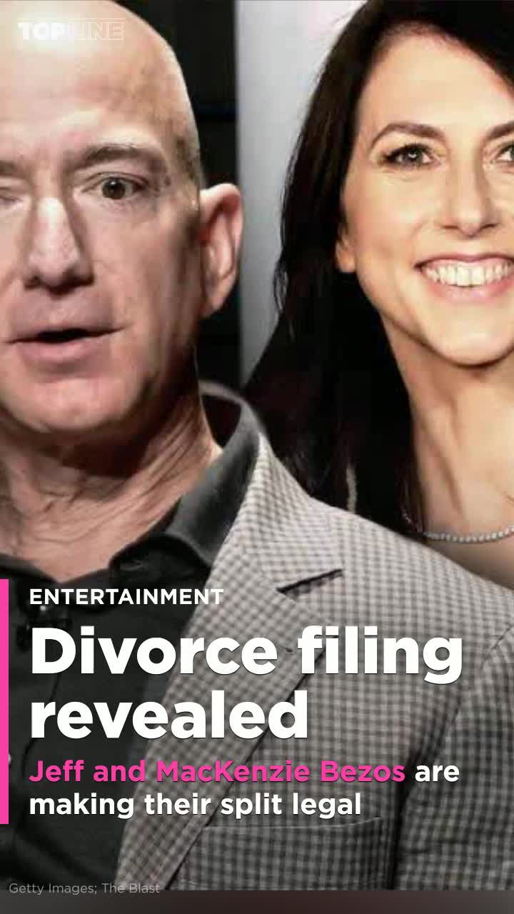 Jeff Mackenzie Bezos Officially File For Divorce Video 9138
