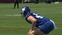 Giants rookie TE Theo Johnson takes the field, talks becoming a 'special player'