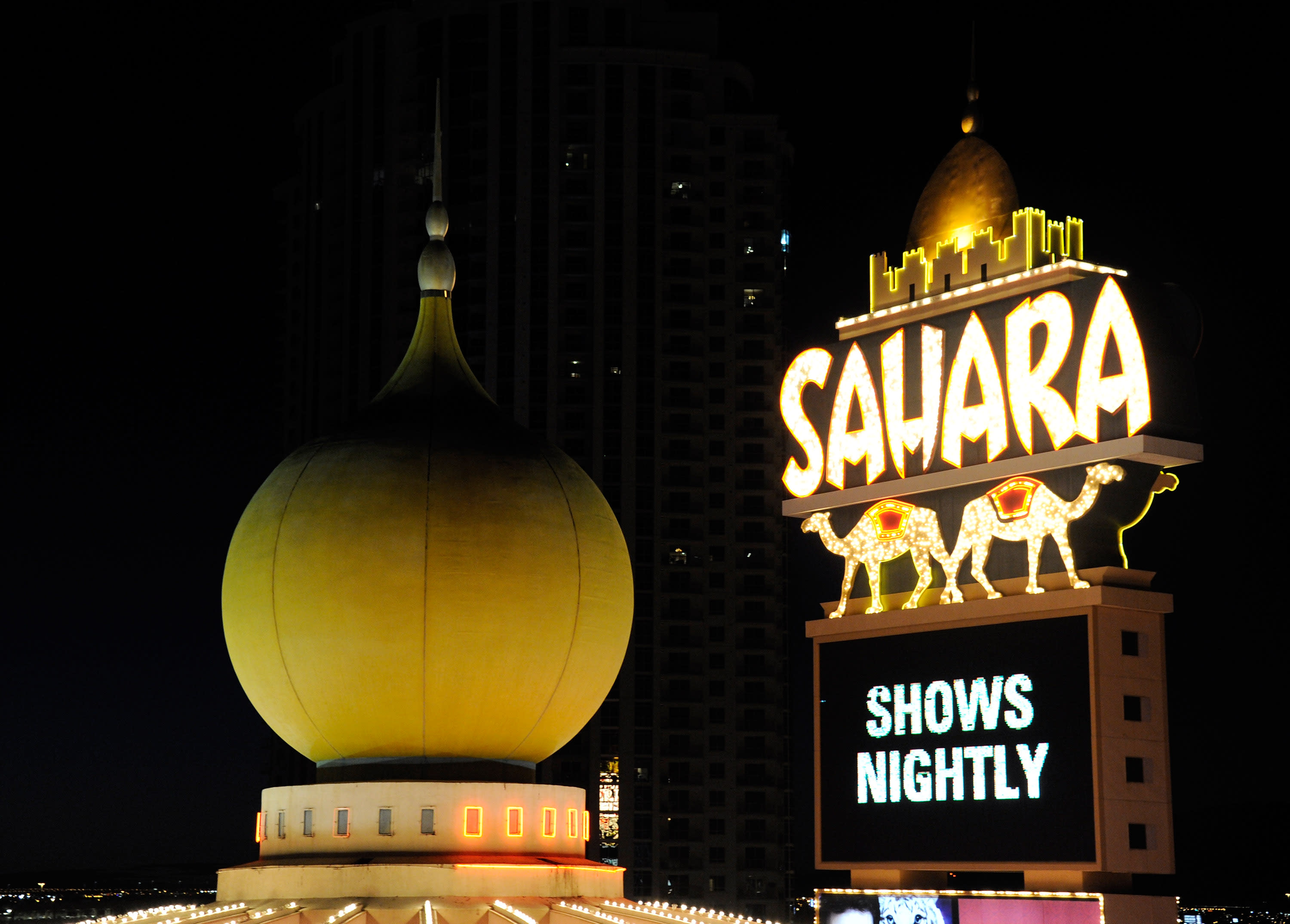 sahara hotel las vegas street view