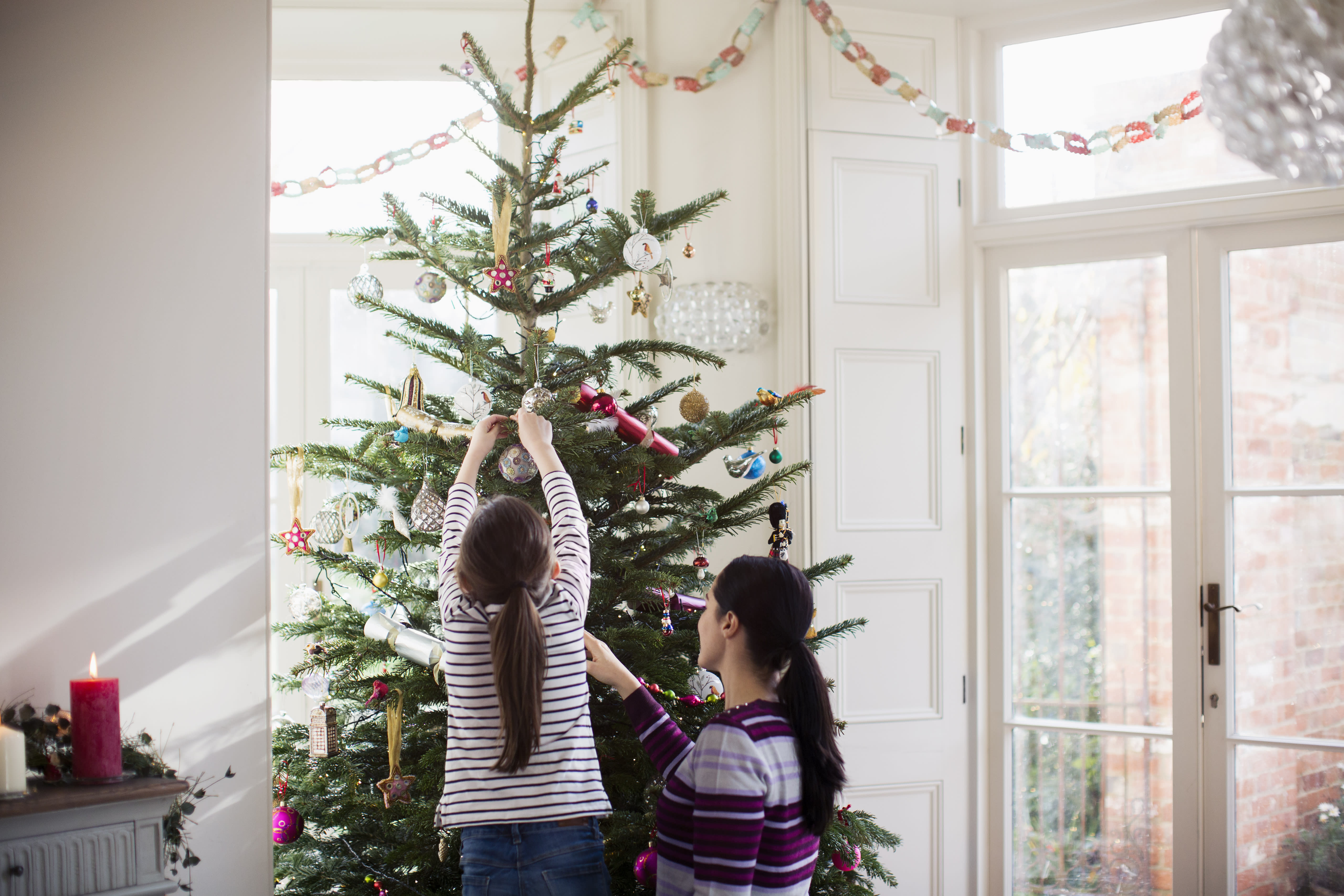 unique fake christmas trees