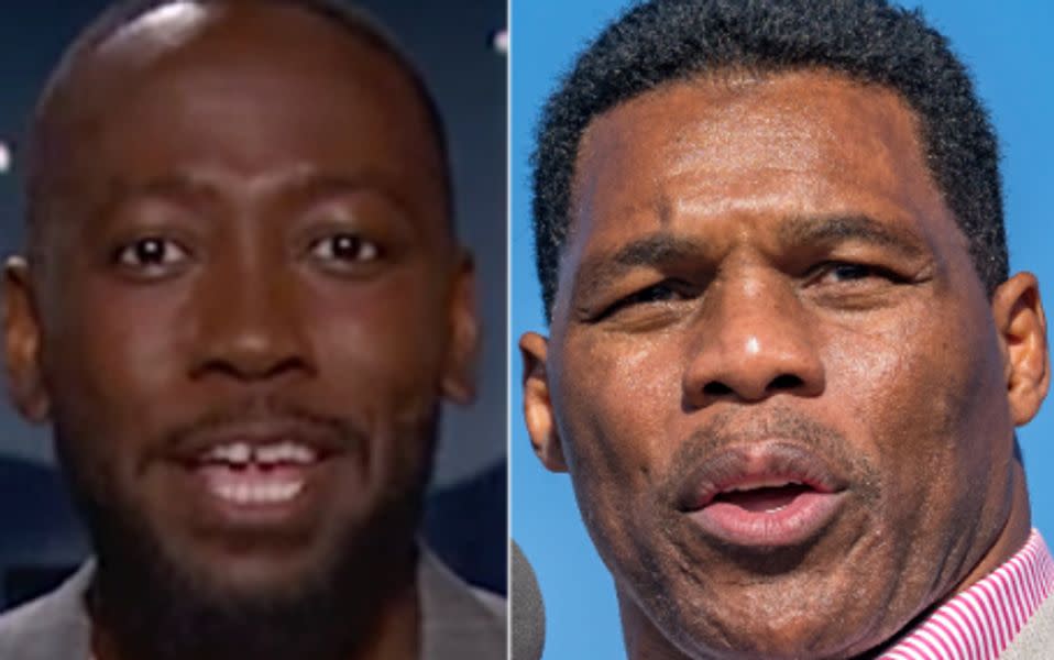 'Jimmy Kimmel Live' Host Lamorne Morris Trolls Herschel Walker With 1 Scathing Q..