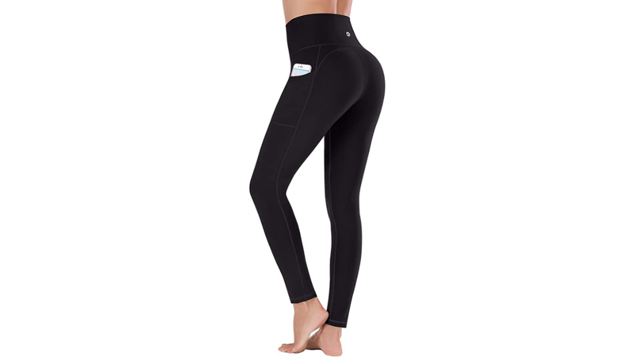 Women's Everyday Soft Ultra High-Rise Pocketed Leggings - All In Motion™  Black XL