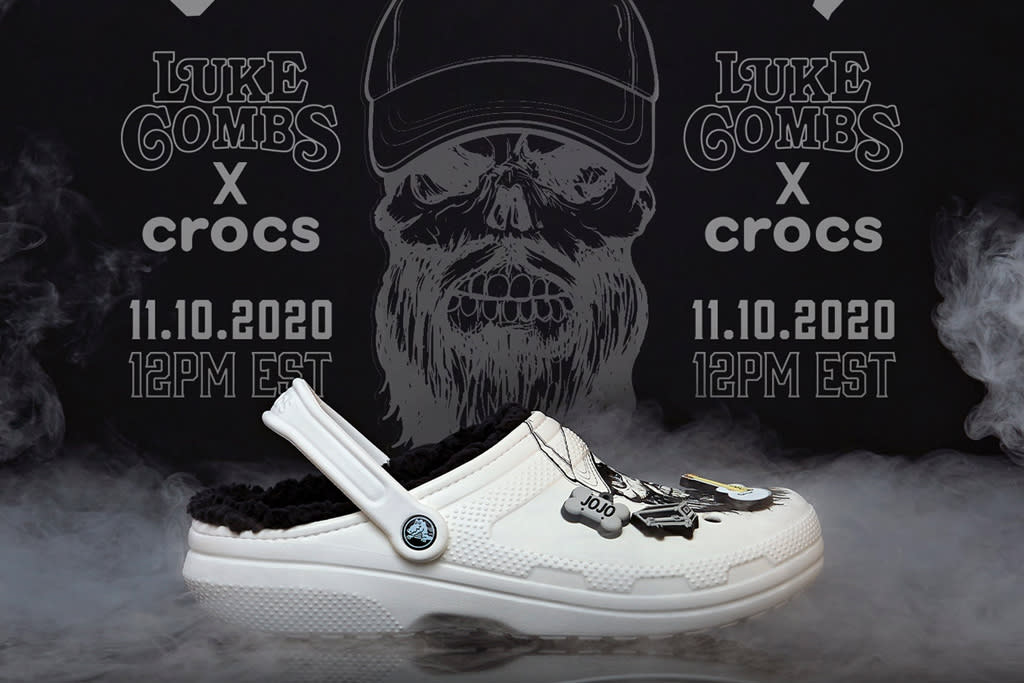 luke combs edition crocs