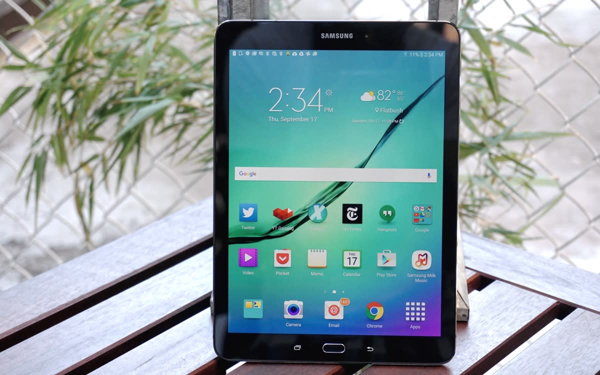 molen mate antenne Samsung Galaxy Tab S2 review: Insanely thin, but not much of an upgrade |  Engadget