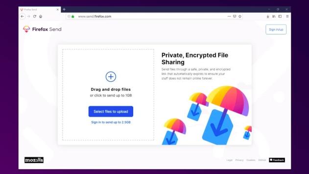 Firefox Send