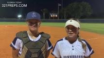 Hear from Sarah Langlie and Heather Rue after Eau Gallie's playoff win