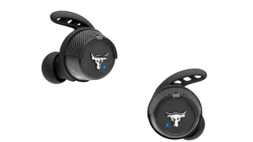 UA Project Rock True Wireless X headphones