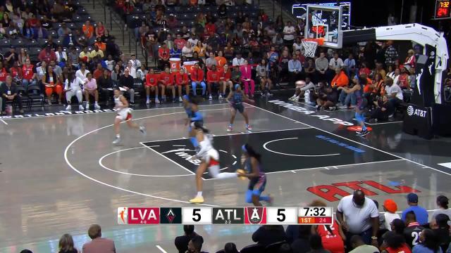 Chelsea Gray with an Assist vs. Atlanta Dream