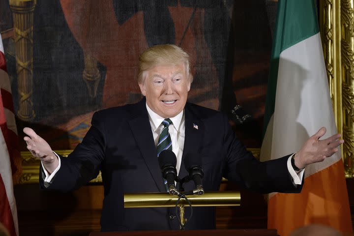 Trump tried to share a proverb for St. Patrick&#39;s Day and it didn&#39;t go very well