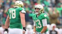 HLs: Notre Dame holds off Louisville comeback