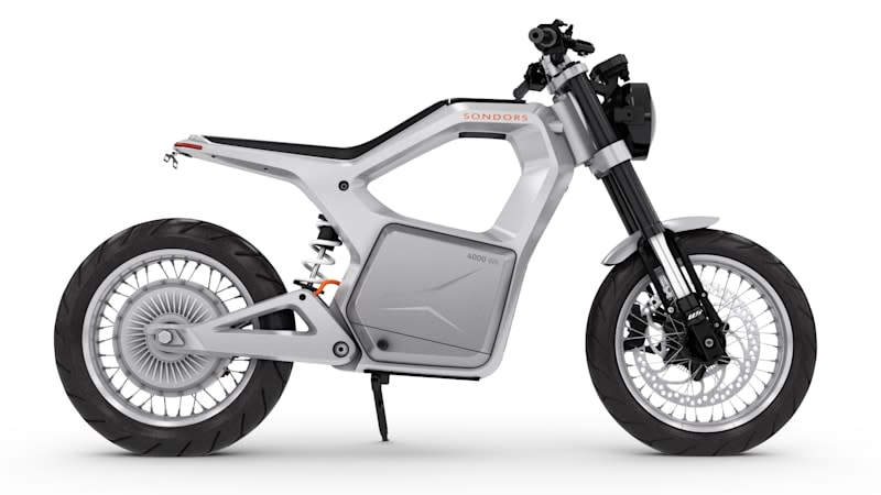 Sondors Metacycle electric motorcycle costs $5,000, goes 80 miles and