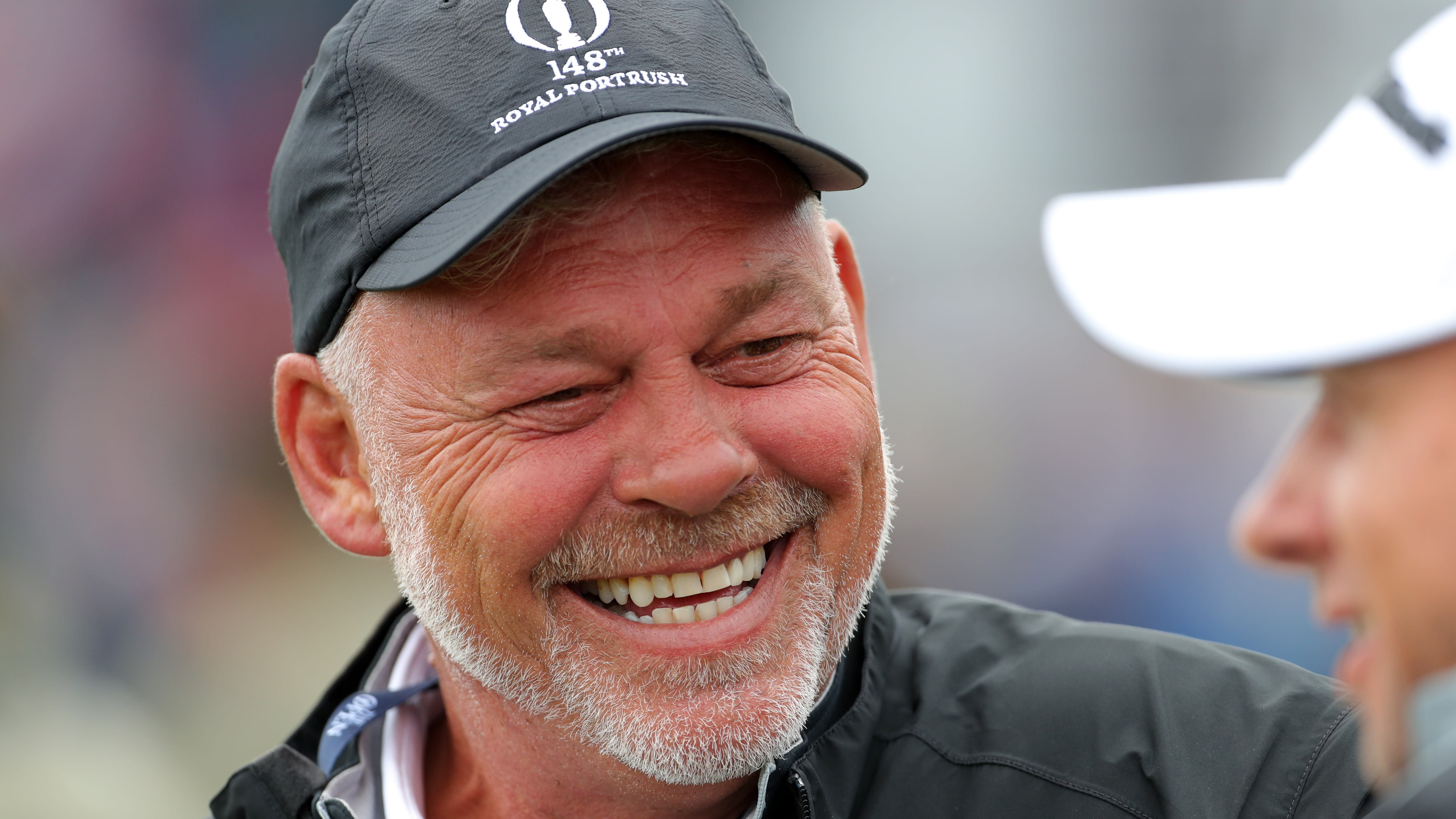 The Open day one: Darren Clarke with the honour of opening tee shot