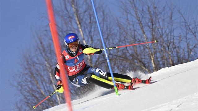 Shiffrin storms to World Cup slalom win for No. 93