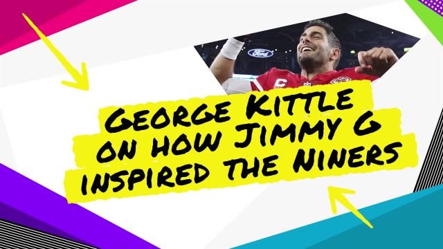 'Inspiring': George Kittle on what Jimmy Garoppolo went through last season