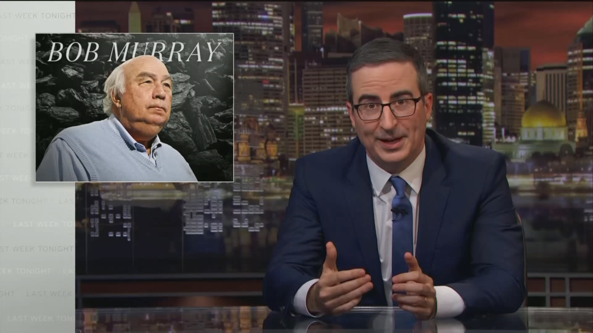 John Oliver mocks coal tycoon after 'bulls***' lawsuit is dropped - Yahoo News Canada