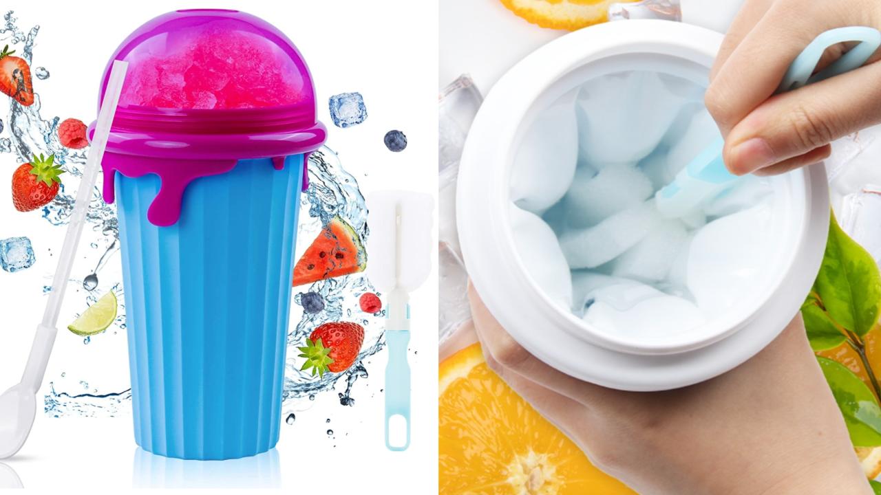 shoppers say this DIY slushie maker 'works like a charm' — and it's  on sale