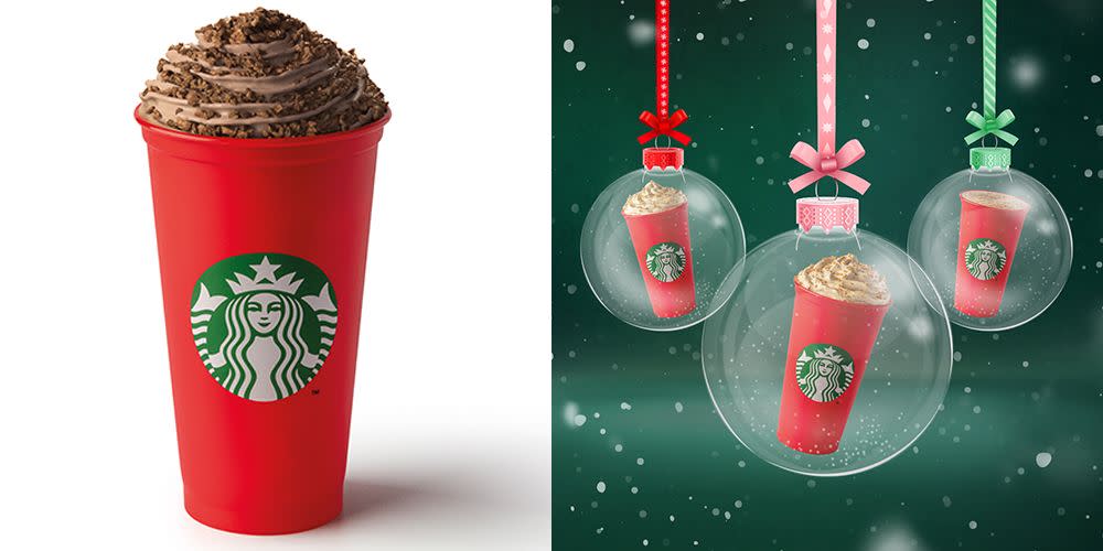 Starbucks Christmas Menu Features A Truffle Hot Chocolate And A Friends Inspired Sandwich 5603