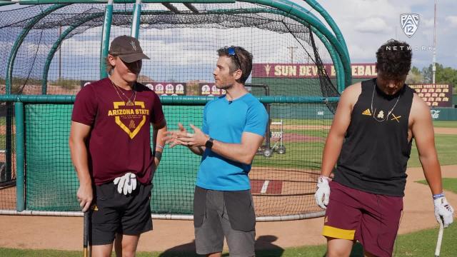 Arizona State baseball displays power, personality during home run derby