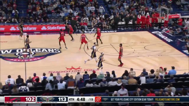 Top dunks from New Orleans Pelicans vs. Toronto Raptors