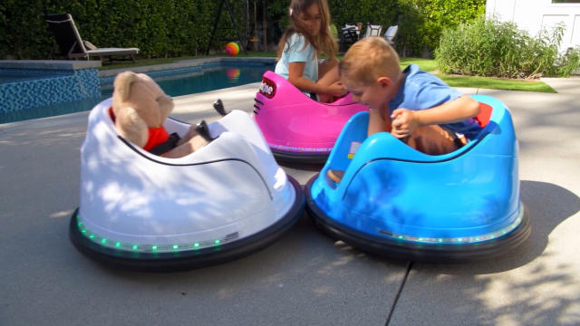 This Bumper Car For Kids Turns Your Driveway Into A Carnival