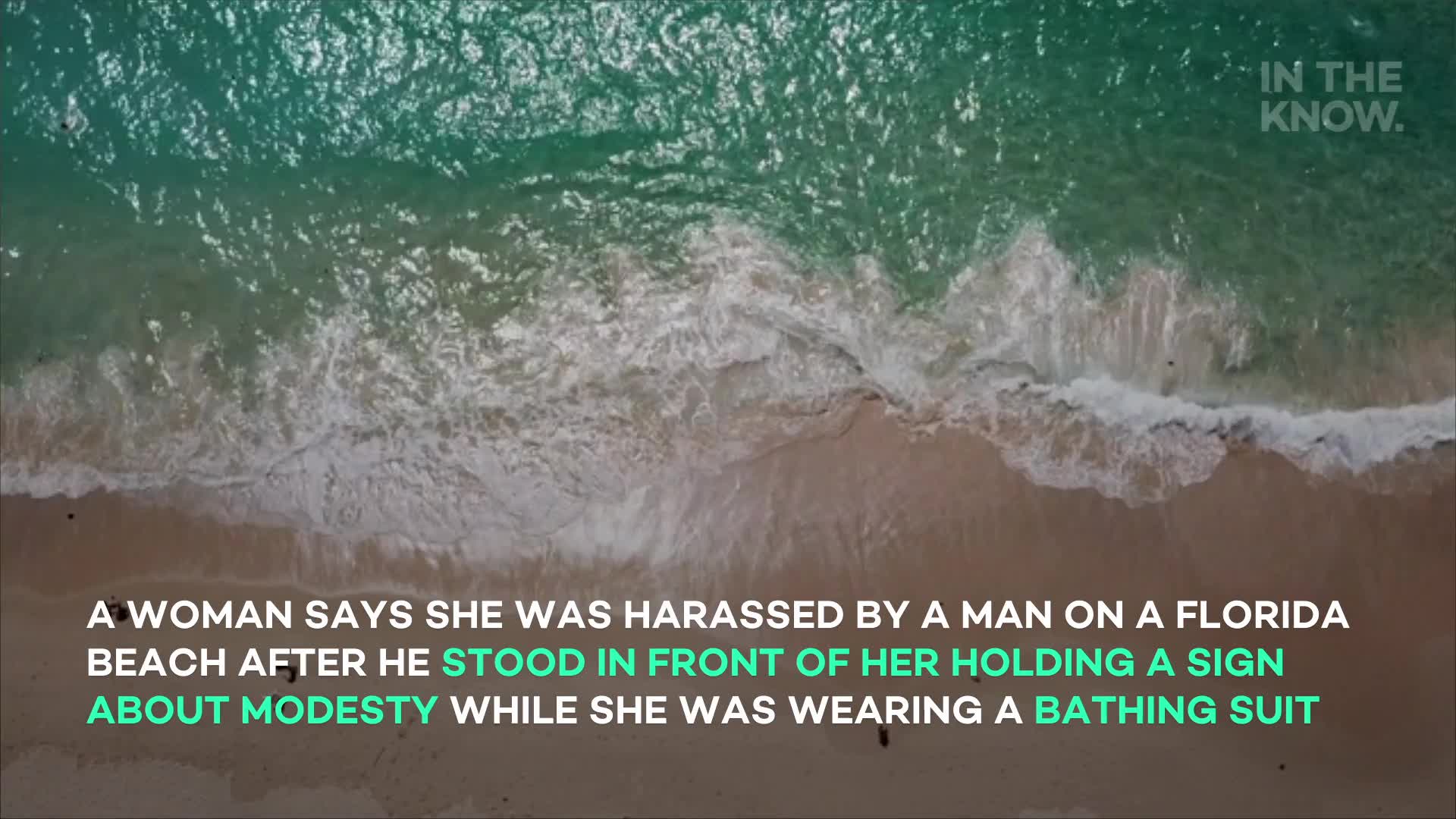 Man Tells Women At The Beach To Put Clothes On