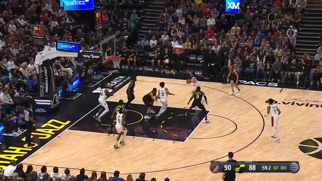 Trendon Watford with a 2-pointer vs the Utah Jazz