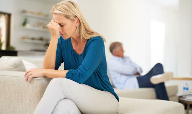 Many women blame menopause for marriage problems