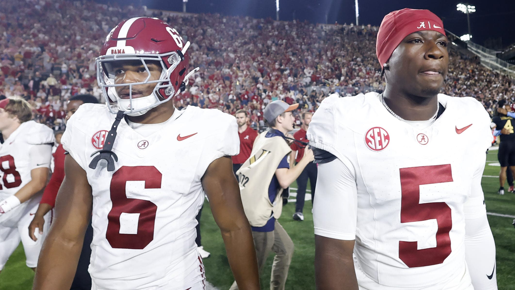 Alabama's time at the top of college football will be short-lived after this loss