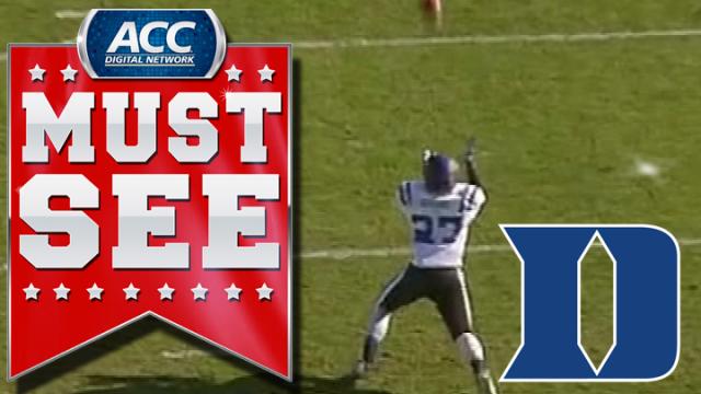 Duke DeVon Edwards 99-Yard Kickoff Return for TD | ACC Must See Moment