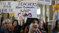 A year after school shooting, Tennessee lawmakers pass bill to allow armed teachers