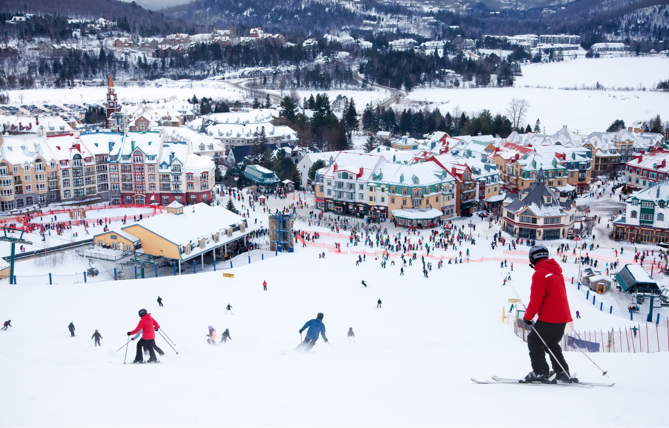 MontTremblant, Quebec, is a great affordable ski vacation