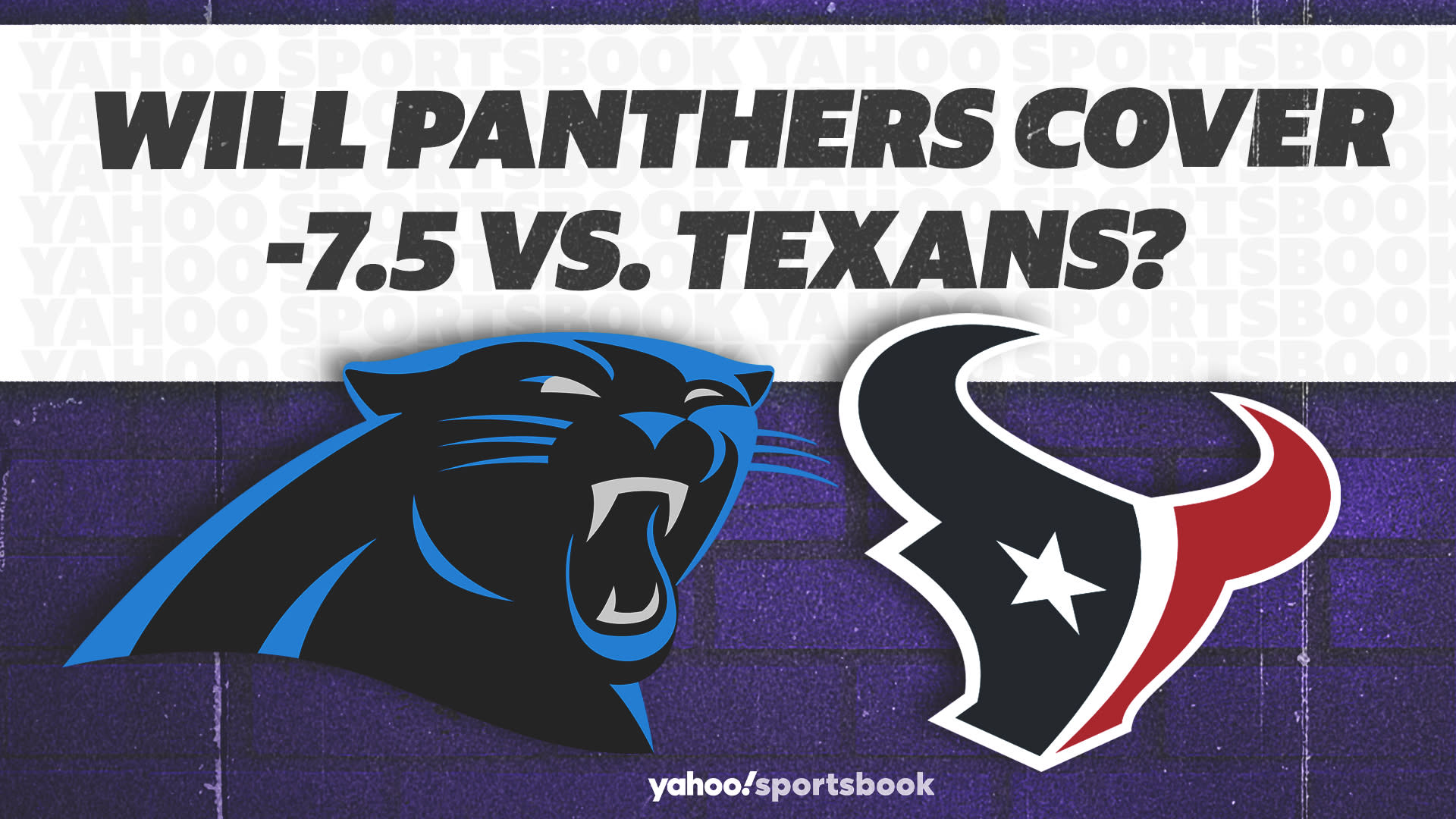 NFL betting: Three long-shot props to bet for Panthers-Texans