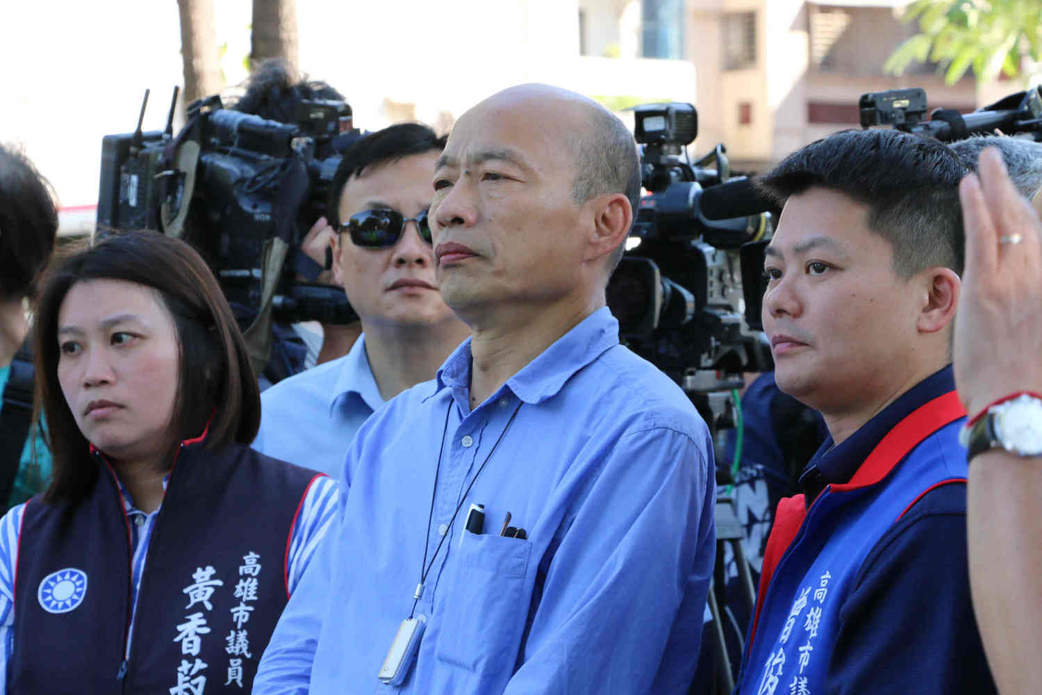 高雄市確診11例本土登革熱 韓國瑜率防疫團隊現場視察