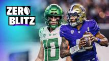 Could Denver, Minnesota or Las Vegas overreach for Michael Penix Jr. or Bo Nix? | Zero Blitz