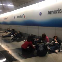 HS students, 'broke' after selling hoodies to go on trip, spend night on airport floor after flight is cancelled