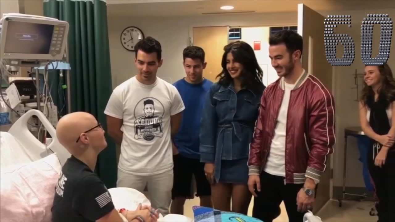 The 60 Jonas Brothers Surprise Teen At Hospital After She Missed Concert