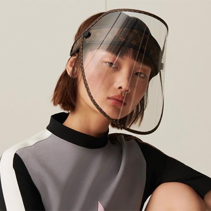Louis Vuitton charging nearly $1,000 for designer face shield